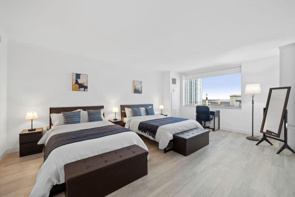 אטלנטיק סיטי Astonishing Ocean Front Condo Cozysuites At Showboat מראה חיצוני תמונה